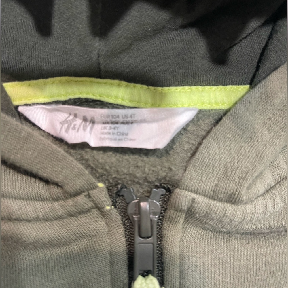 H&M Green Monster Hoodie for Kids - Picture 2 of 3